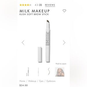 MILK makeup Kush Soft Brow stick SHADE: HERB